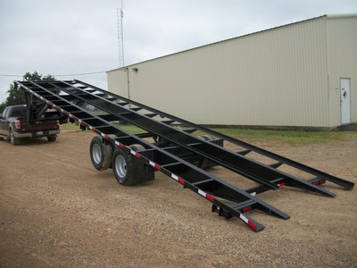 40' Gooseneck Shipping Container Trailer