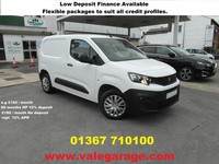 2020 Peugeot Partner Professional L1 Blue Hdi 1.5 Panel Van Diesel Manual