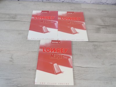 Lowrey Magic Organ Course & Lowrey Magic Red Class Series Book 1, 2 and 3