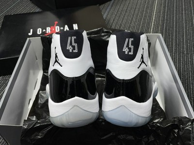 2018 Air Jordan 11 Retro Concord 45 On The Back 378037 100 Size 13 DS eBay
