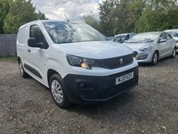 2021 Peugeot Partner 1000 1.5 BlueHDi 100 Professional Van PANEL VAN Diesel Manu
