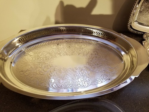 Covered Serving Dish Wm.rogers