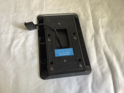 Ring Solar Charger for Battery Doorbells Compatible with Video Doorbell 3