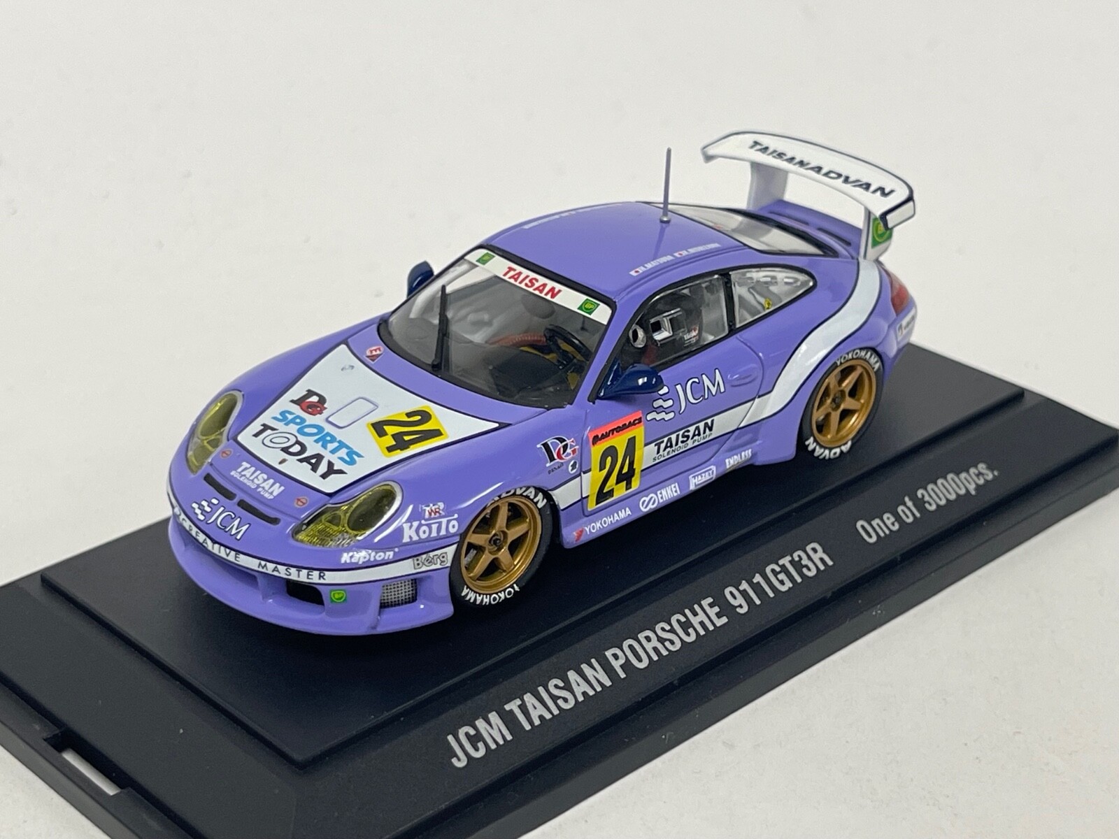 1/43 Ebbro JCM Taiwan Porsche 911 JGTC Car #24 #230 CS1107 | eBay