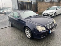 2004 MERCEDES C220 CDI AUTO 3 DOOR COUPE LADY OWNER LAST 10 YEARS + CLEAN CAR