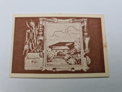 50 Heller 1920 Excellent Condition Old BANKNOTE Austria  