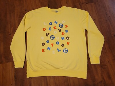 2022 Harry Styles Love On Tour Official Yellow Sweater Sweatshirt Concert