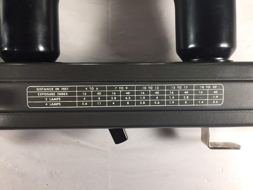 Vintage Smith-Victor L 43 Video Photography 4 Bulb Light With Original Case