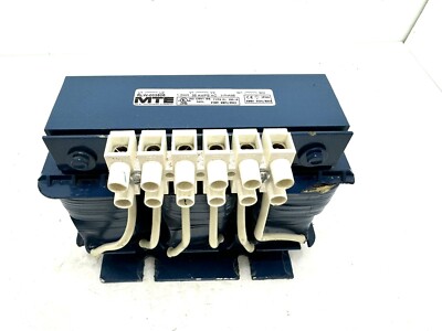 MTE RLW-003505 Reactor 3-Phase 1.2mH 35AMPS, TAKE OUT **NEW**