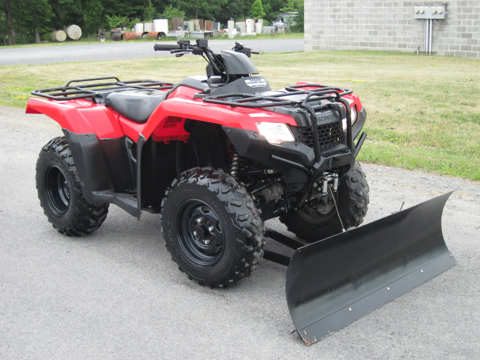 2016 HONDA RANCHER 420 FI 4X4 300 MILES CHEAP SHIPPING FOURTRAX FOUR TRX ES S R