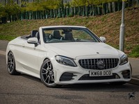 2018 Mercedes-Benz C Class 2.0 C300d AMG Line (Premium) Cabriolet G-Tronic+ Euro