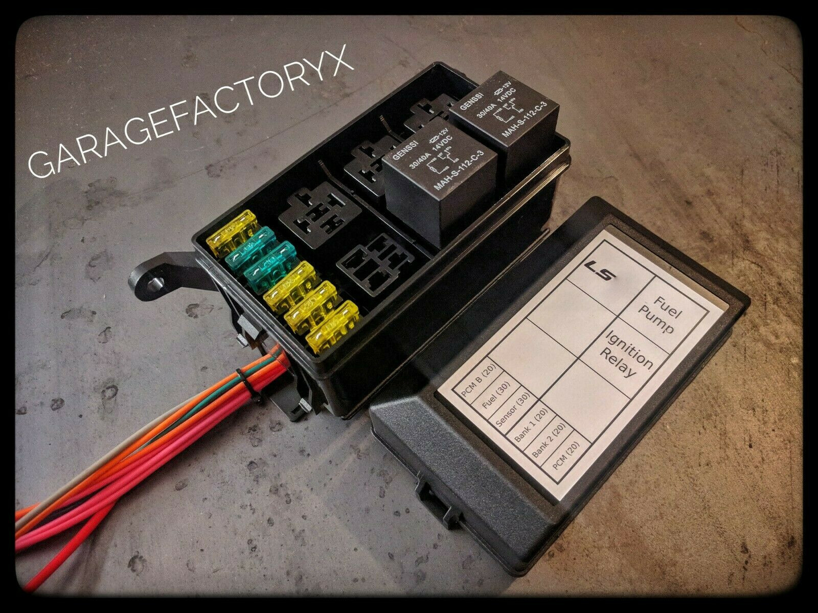 Ls Swap Relay & Fuse Box Block Kit Standalone Harness Ls1 6.0 5.3 4.8