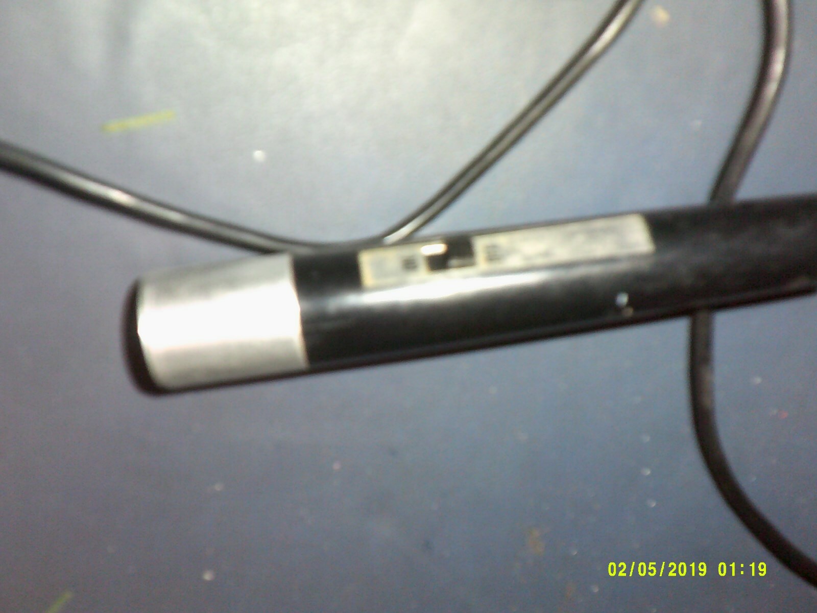 OLD CASSETTE TAPE RECORDER CORD AND MICROPHONE