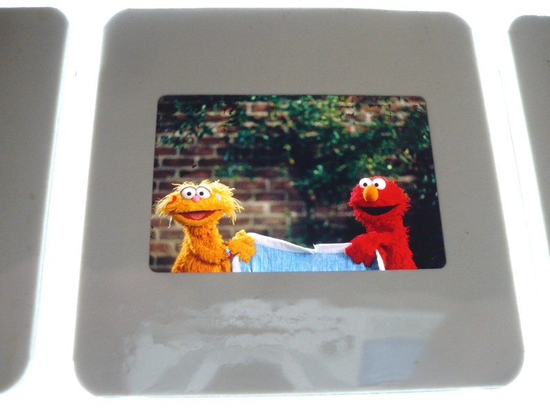 ADVENTURES OF ELMO IN GROUCHLAND, 6 diff 35mm press slides