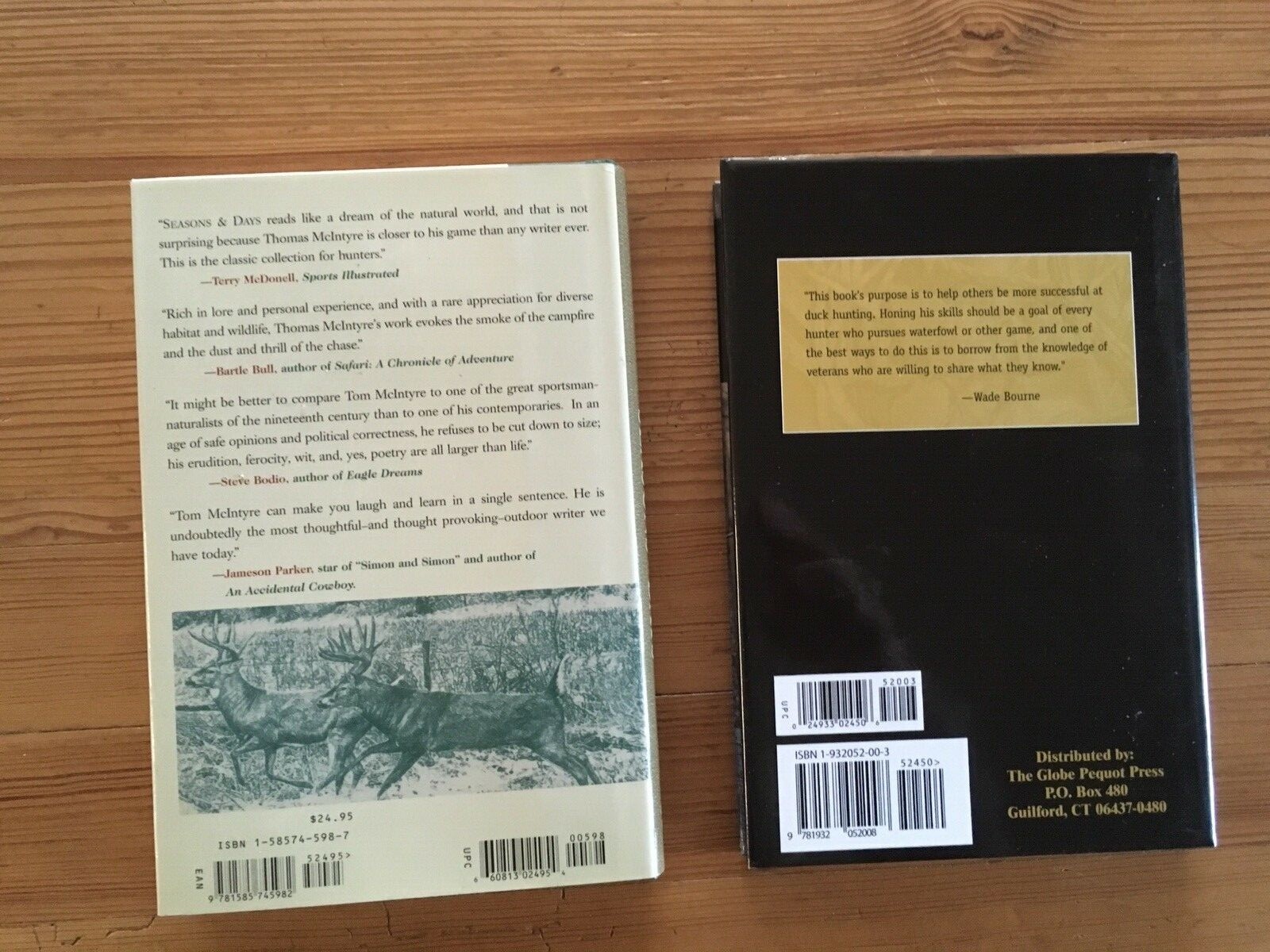 Hunting Book Lot Duck Hunting Thomas Mcintyre Game Hunting Ducks Unlimited
