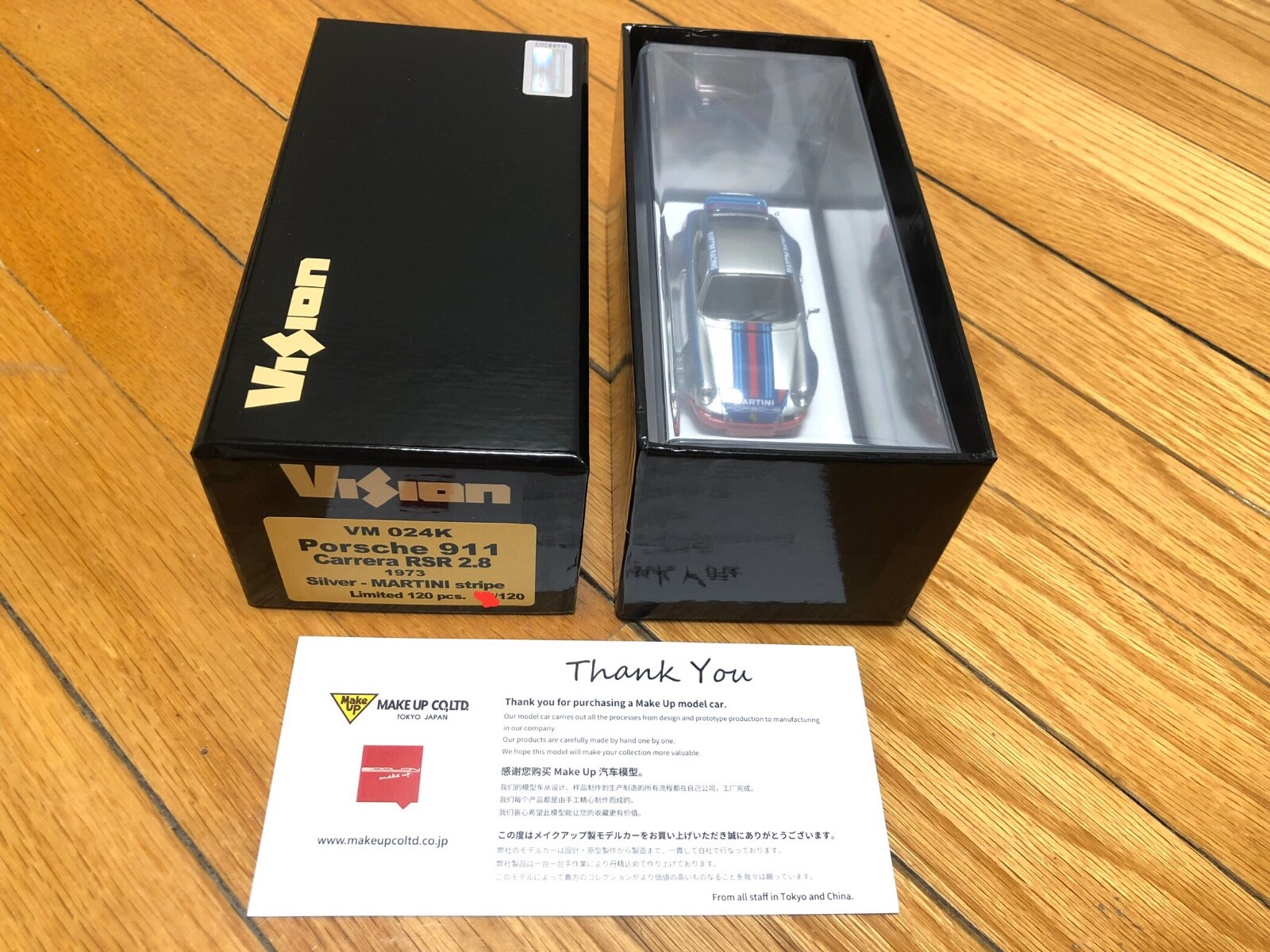1⁄43 メイクアップ Porsche ポルシェ 0 Make Up VISION UP Carrera
