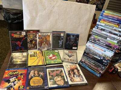 Lot Of 43 DVD & Blu Ray - ALL STILL SEALED! Movie Tv Seasons More 