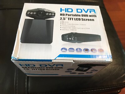 HD Portable DVR with 2.5'' TFT LCD Screen Supports SD/MMC Card up to 32GB