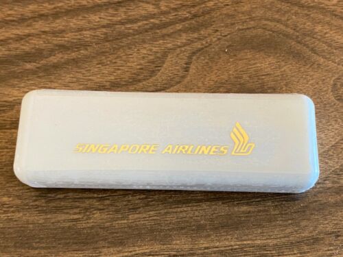Vintage 1980s Singapore Airlines Toothbrush Set Sealed Free Shipping 