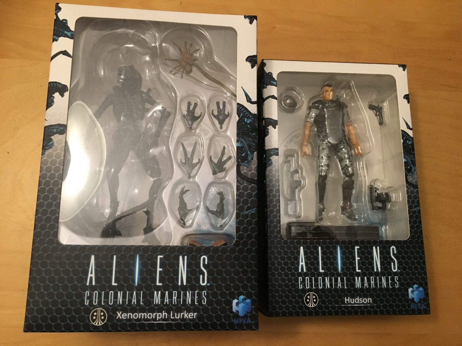 ALIENS XENOMORPH BOILER SPITTER LURKER, HUDSON COLONIAL MARINES 1/18 SCALE NIB