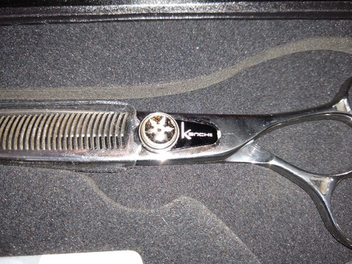 NEW KENCHII Shinobi KESH46T Level-3 46-tooth 6.5 Inch Thinner Scissor - Silver