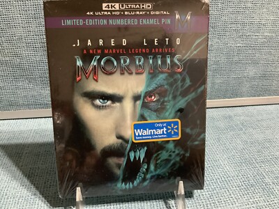 Morbius 4k Ultra hd Limited Edition blu ray w/digital copy Walmart Exclusive