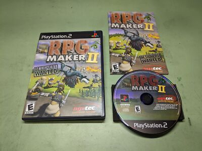RPG Maker 2 Sony PlayStation 2 Complete in Box