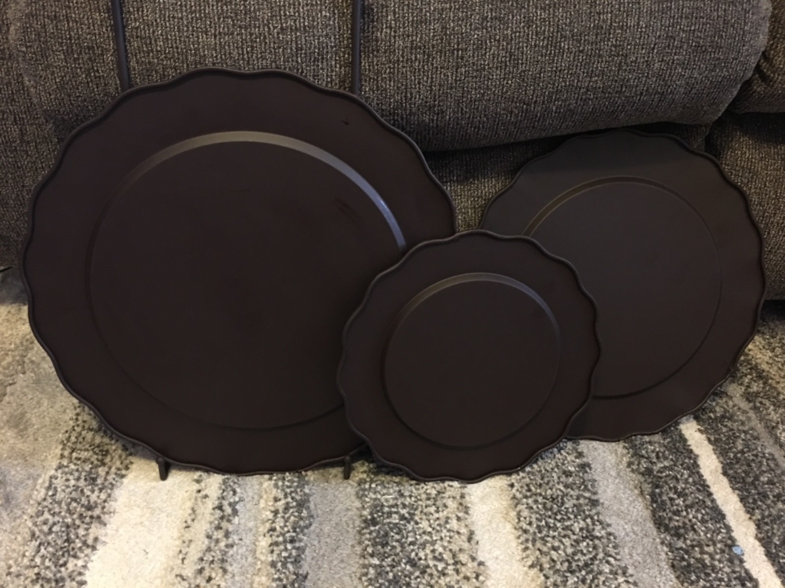 rooster plates with rack