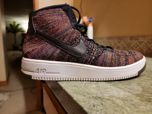 Nike Air Force 1 Ultra Flyknit Mid Multicolor 2016 Size 9.5 Nike Air Force 1 Ultra Flyknit Mid Multicolor 2016 Size 9.5