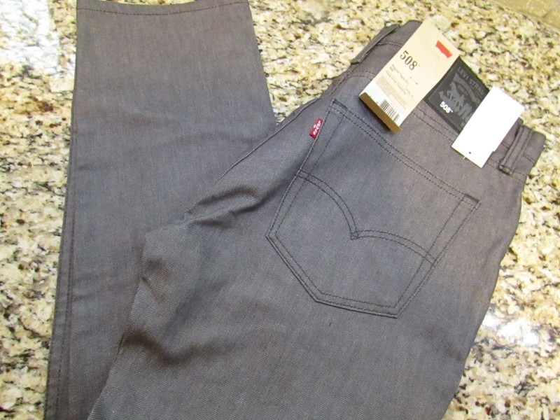 Джинсы NEW LEVIS 508 REGULAR TAPER FIT 