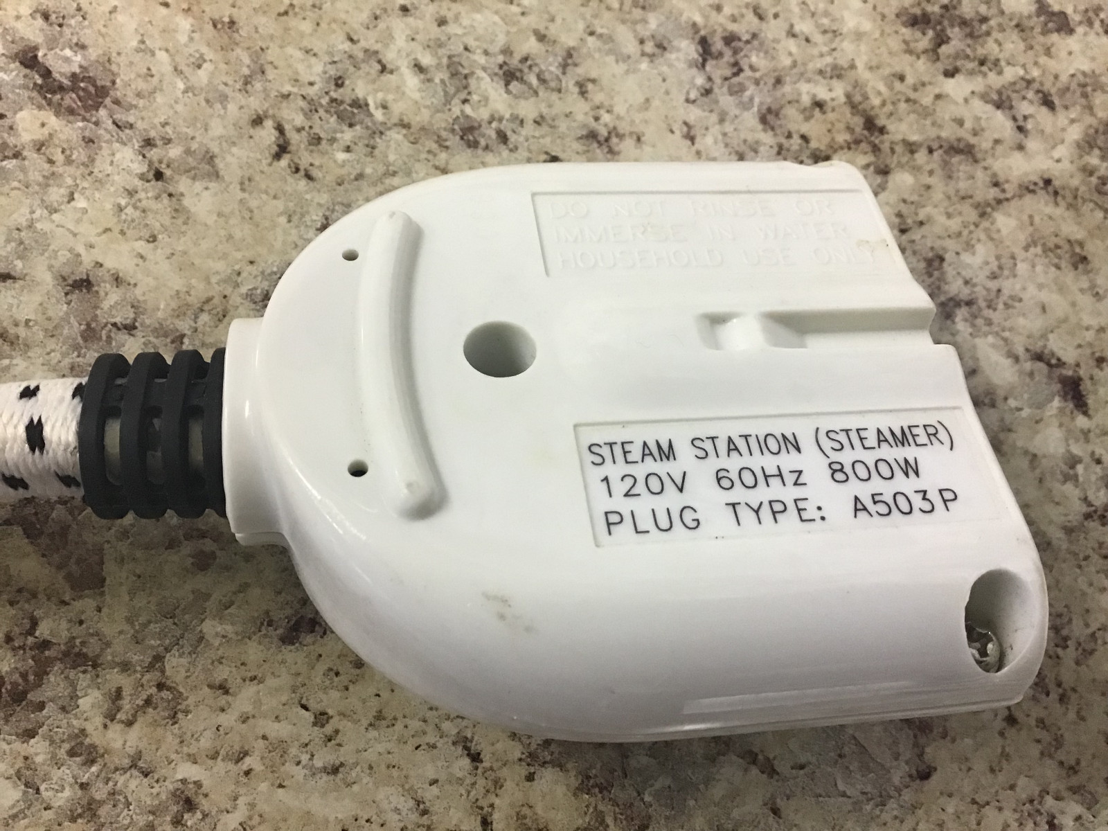 Steam Station Steamer Plug Wand Only A503P