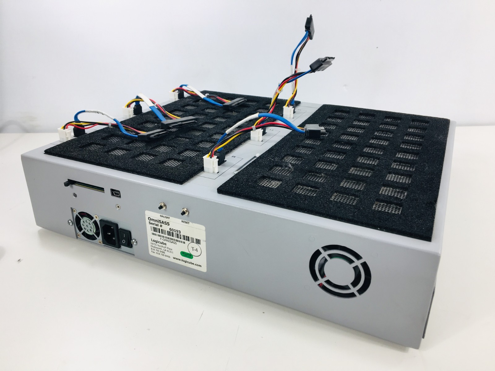 Logicube OmniSAS 1:5 High Speed 5-Target SAS/SATA HDD Duplication System - NR