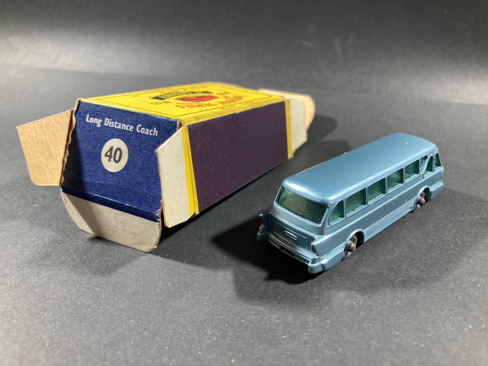 マッチボックス No.40 LONG DISTANCE COACH