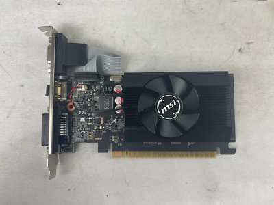MSI NVIDIA GEFORCE GT 710 1 GB DDR3 PCI E 2.0 64 bit HDMI DL DVI