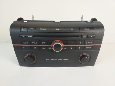 04-09 MAZDA CD Player 3 OEM FRONT  RADIO STEREO AM FM HEADUNIT