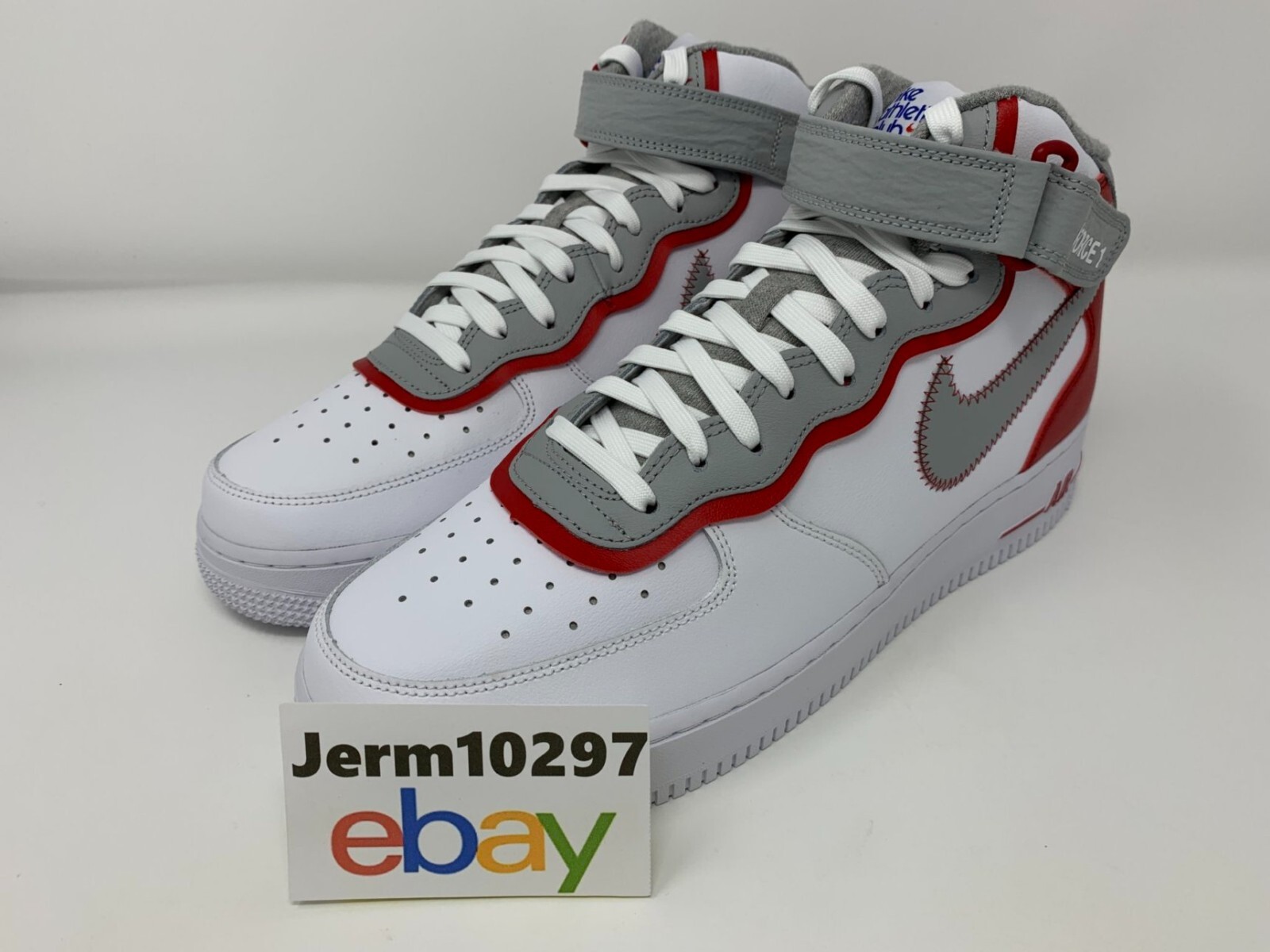靴 NIKE AIR FORCE 1 MID '07 LV8 DH7451-100 Nike Air Force 1 Mid '07 LV8 'Athletic Club' Gym Red [DH7451