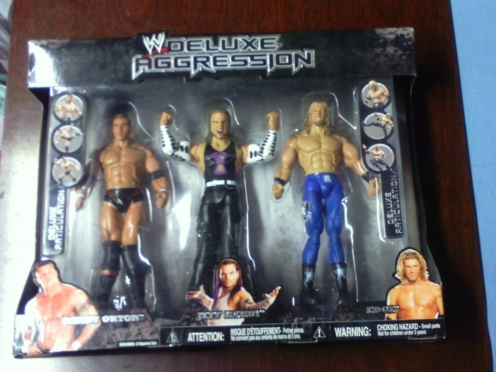 WWE Deluxe Aggression Randy Orton - Jeff Hardy - Edge | eBay WWE Deluxe Aggression Randy Orton - Jeff Hardy - Edge | eBay