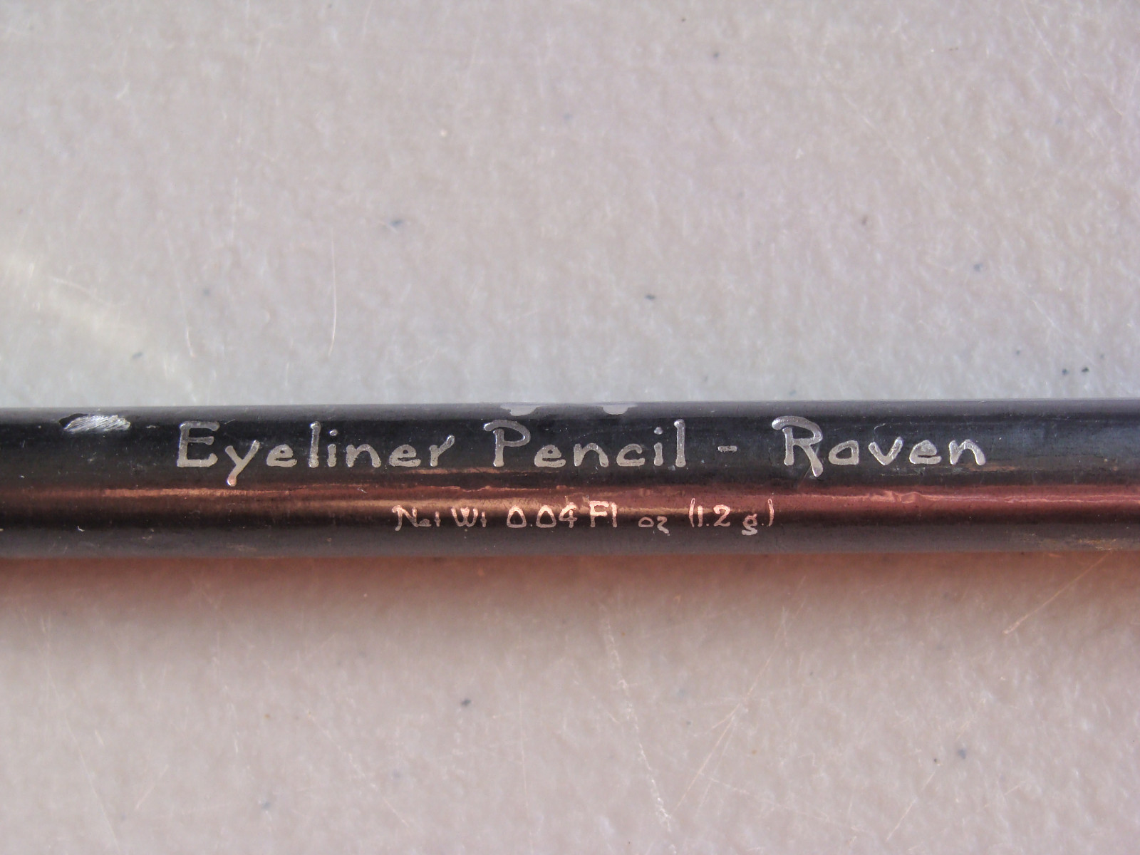 vintage Hot Topic Raven Black Eyeliner Pencil Lipliner punk goth makeup