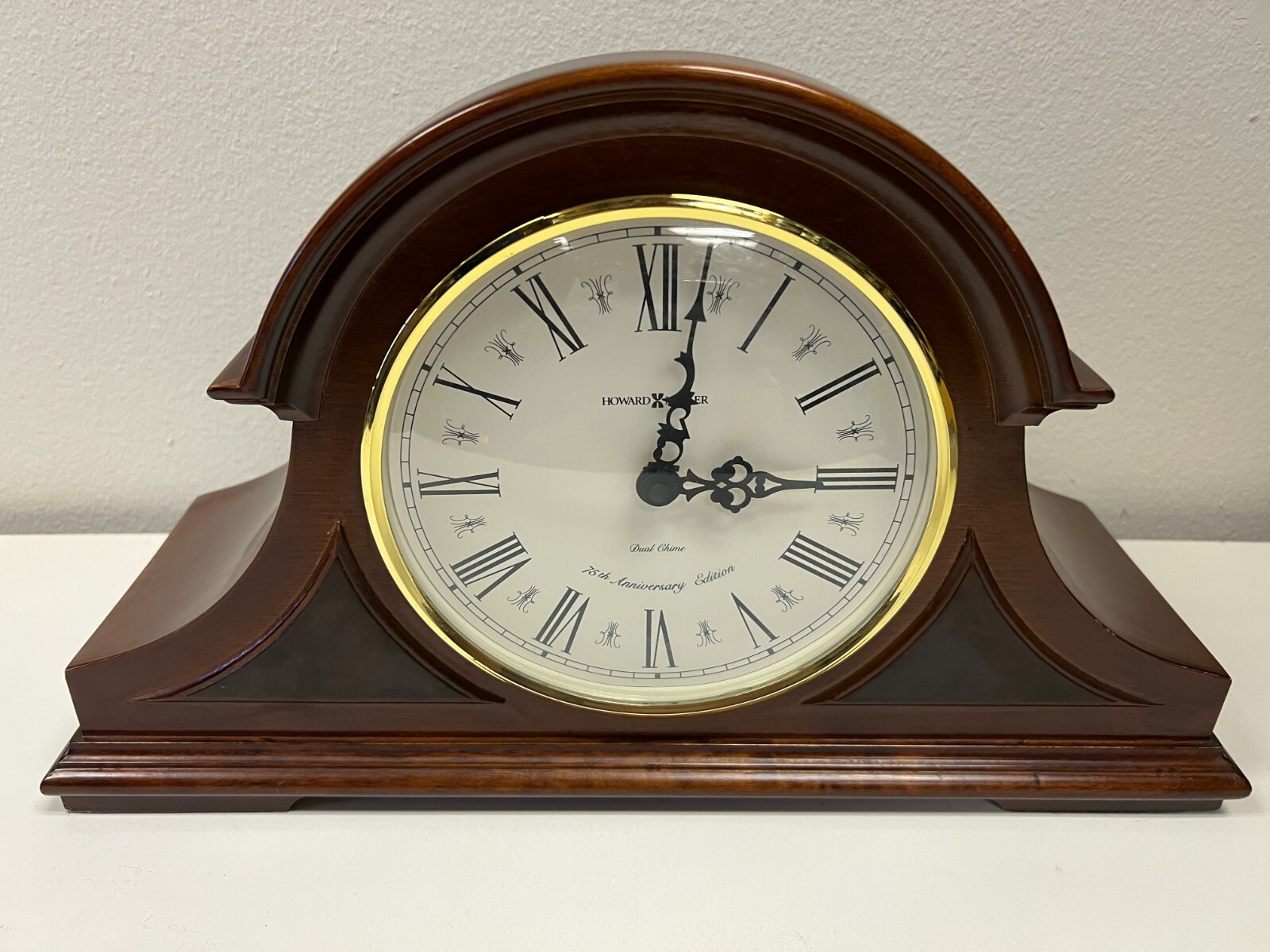 vintage Howard Miller World time clock時計 Vintage Howard Miller World Clock Time Clock 7RW001 Tested