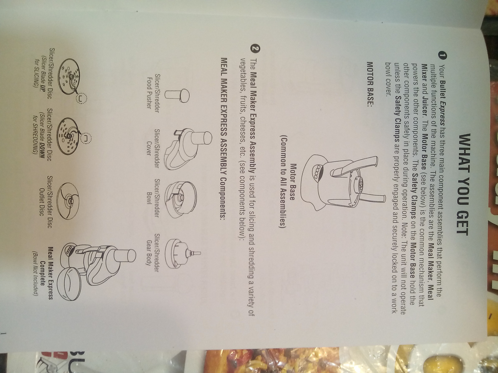 BULLET EXPRESS 8-MINUTE MEAL MACHINE MODEL# BE-BX003A-09