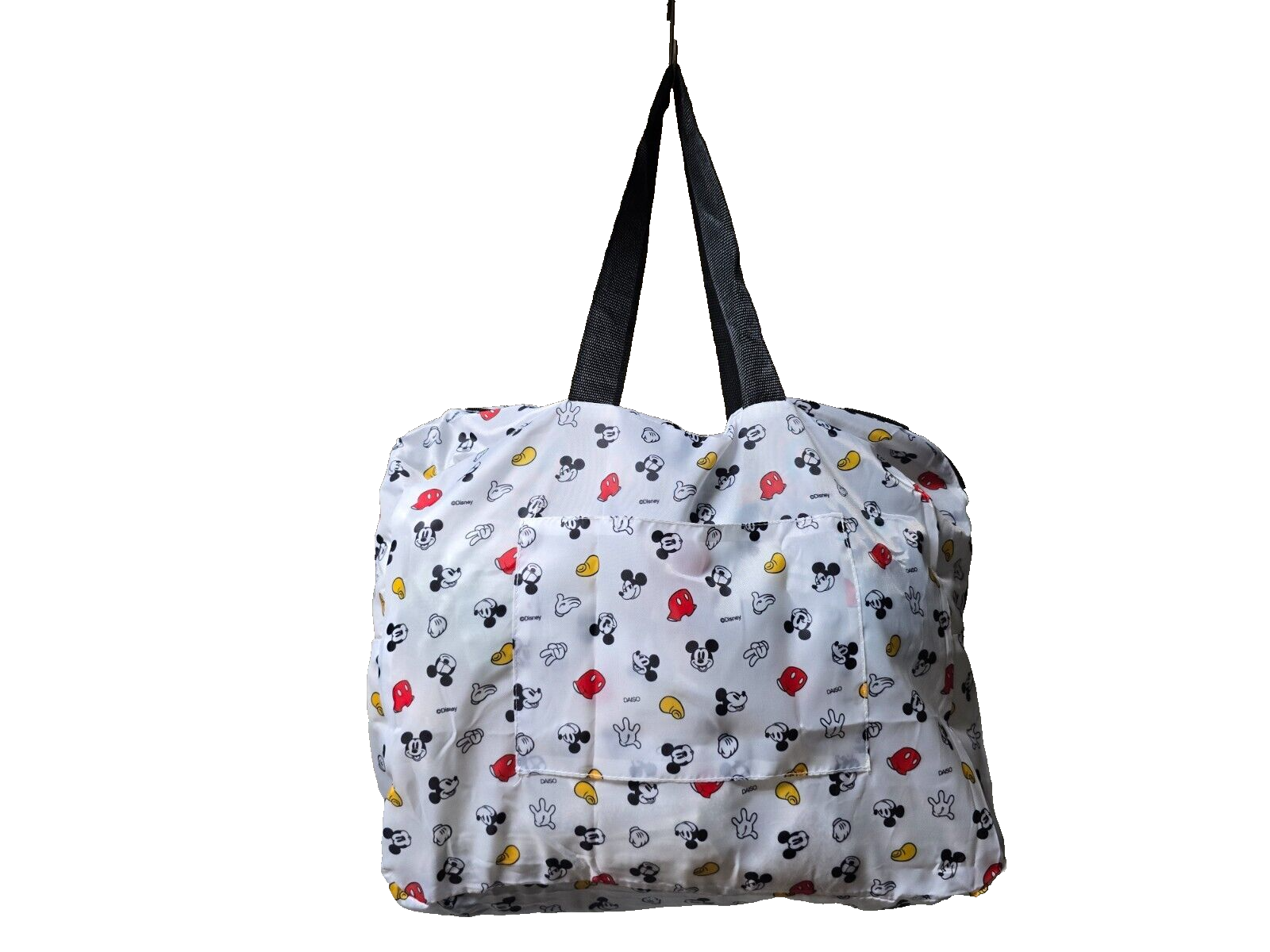 MICKEY Character Pocketable Boston Bag Daiso japan & Disney