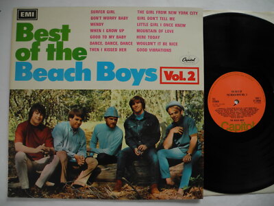 BEACH BOYS Best Of Vol. 2 LP UK re (1977) ST 20956 Near Mint