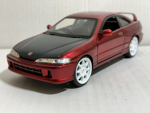 ミニカー TUNERZ Honda Acura Integra Hot Wheels Tunerz Acura Integra Die-cast 1:18 Advance Auto