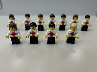 2002 Japan LEGO World Cup Soccer Coca Cola minifigures lot