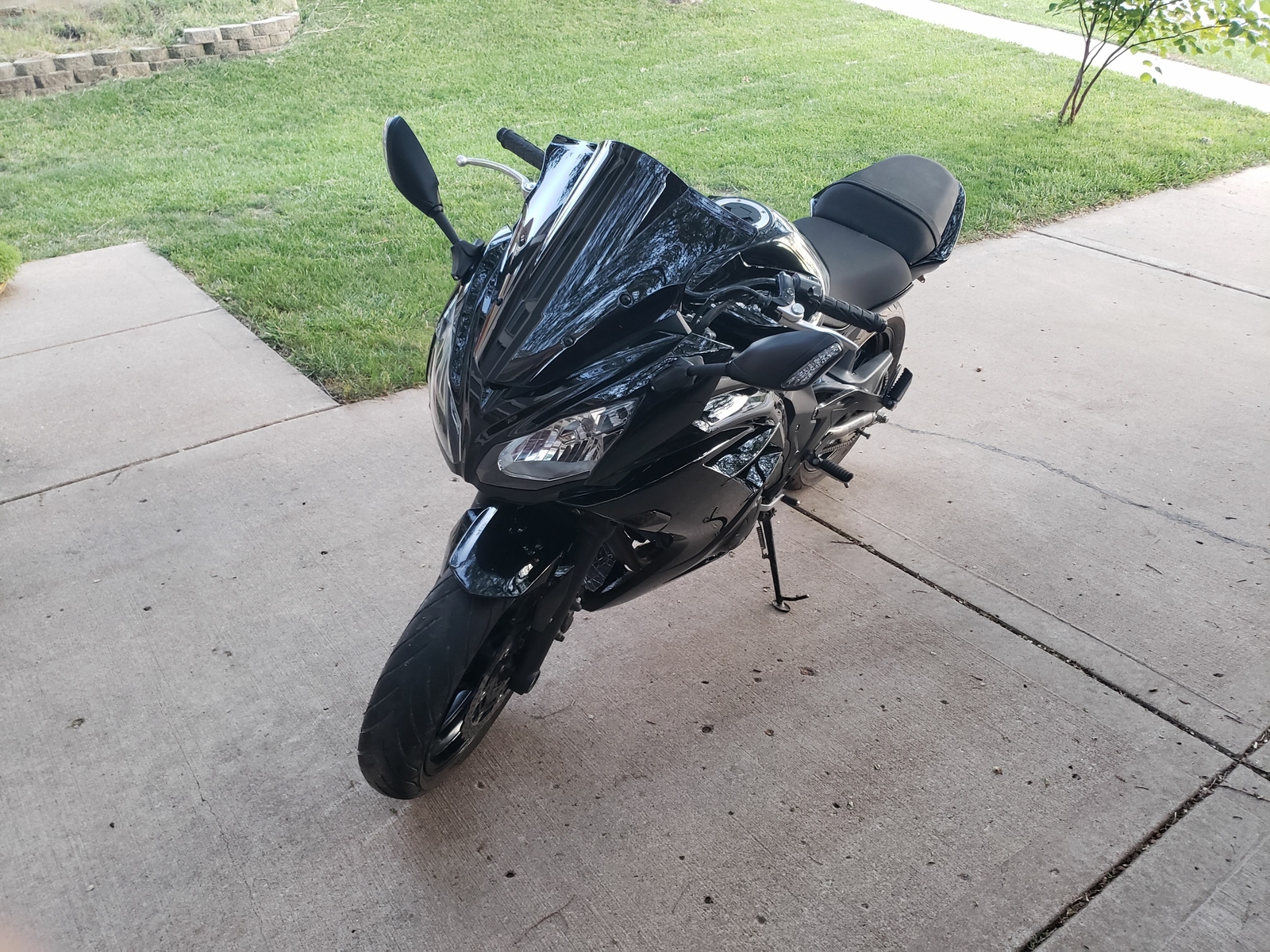 Fairing Kit For Kawasaki Ninja 650 EX650 20122016 Glossy Black + Bolts