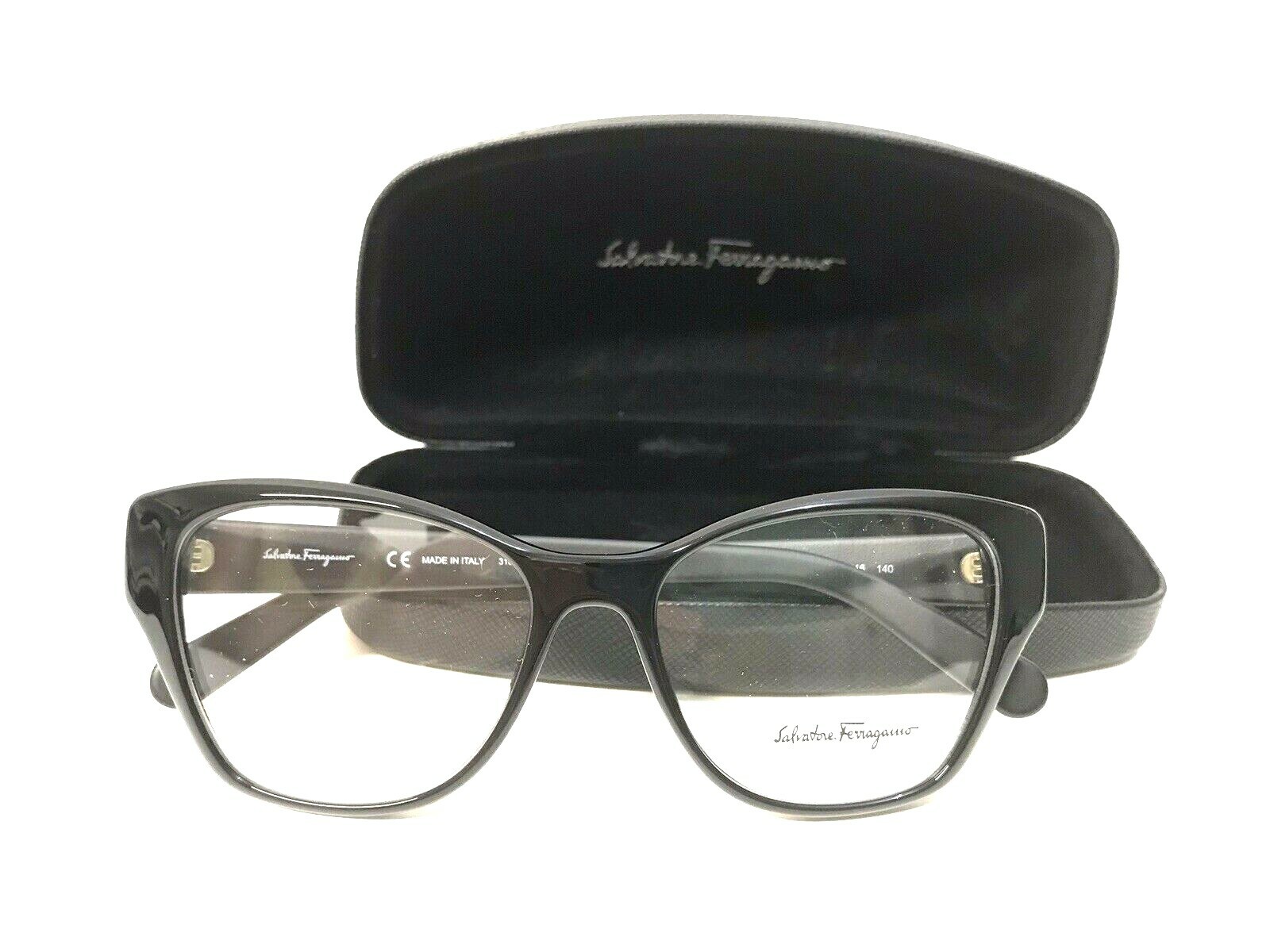 New 100% Authentic Salvatore Ferragamo SF2827 001 Black