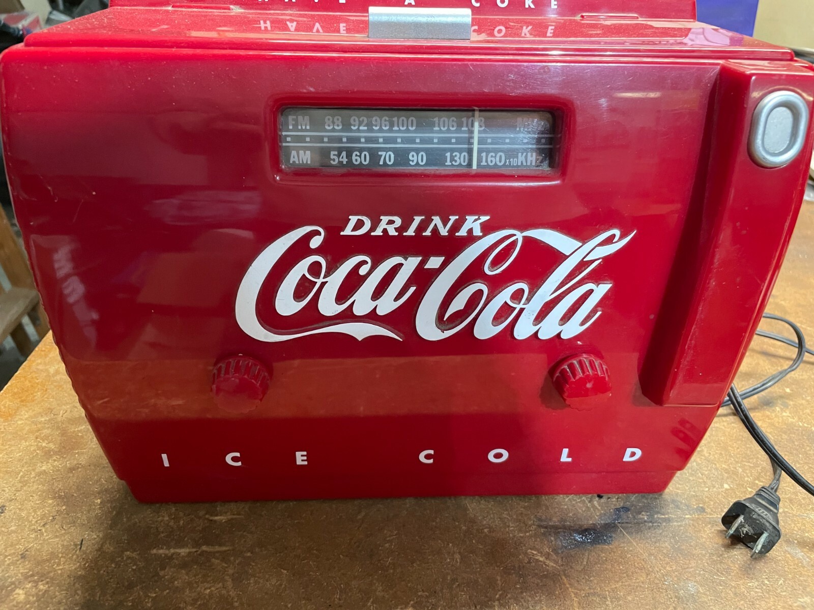 コカコーラボトル型ラジオ Coca-Cola・コカ・コーラ ボトル型ラジオ