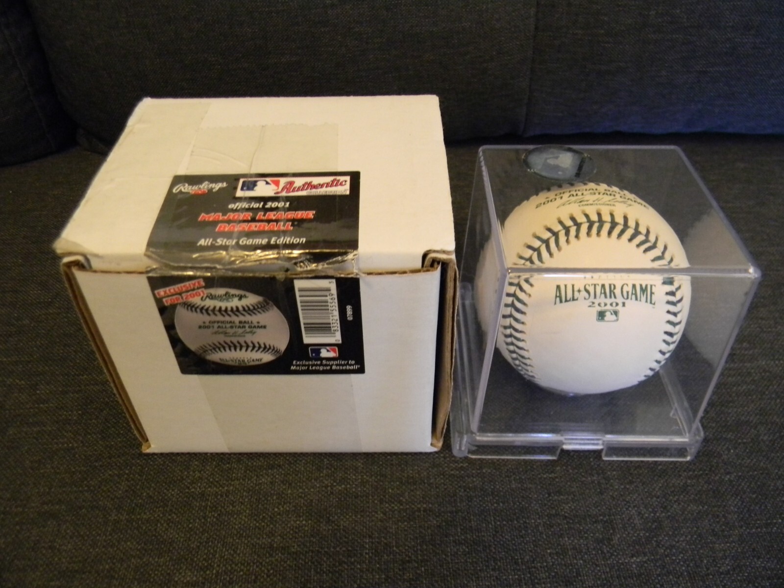 レア物　未使用　2001年 MLB　オールスターゲーム　記念ボール シアトル レア物 未使用 2001年 MLB オールスターゲーム 記念ボール
