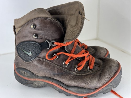 【Sale】90s NIKE ACG AIR Zoom TRAILSCAPE Vintage 90s Nike Trailscape Leather Hiking Shoes ACG 185086