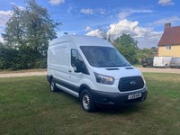 FORD TRANSIT 2.0 TDCi - H3 L2 - WORKSHOP VAN - FSH - LOW MILES @43k - NO VAT.